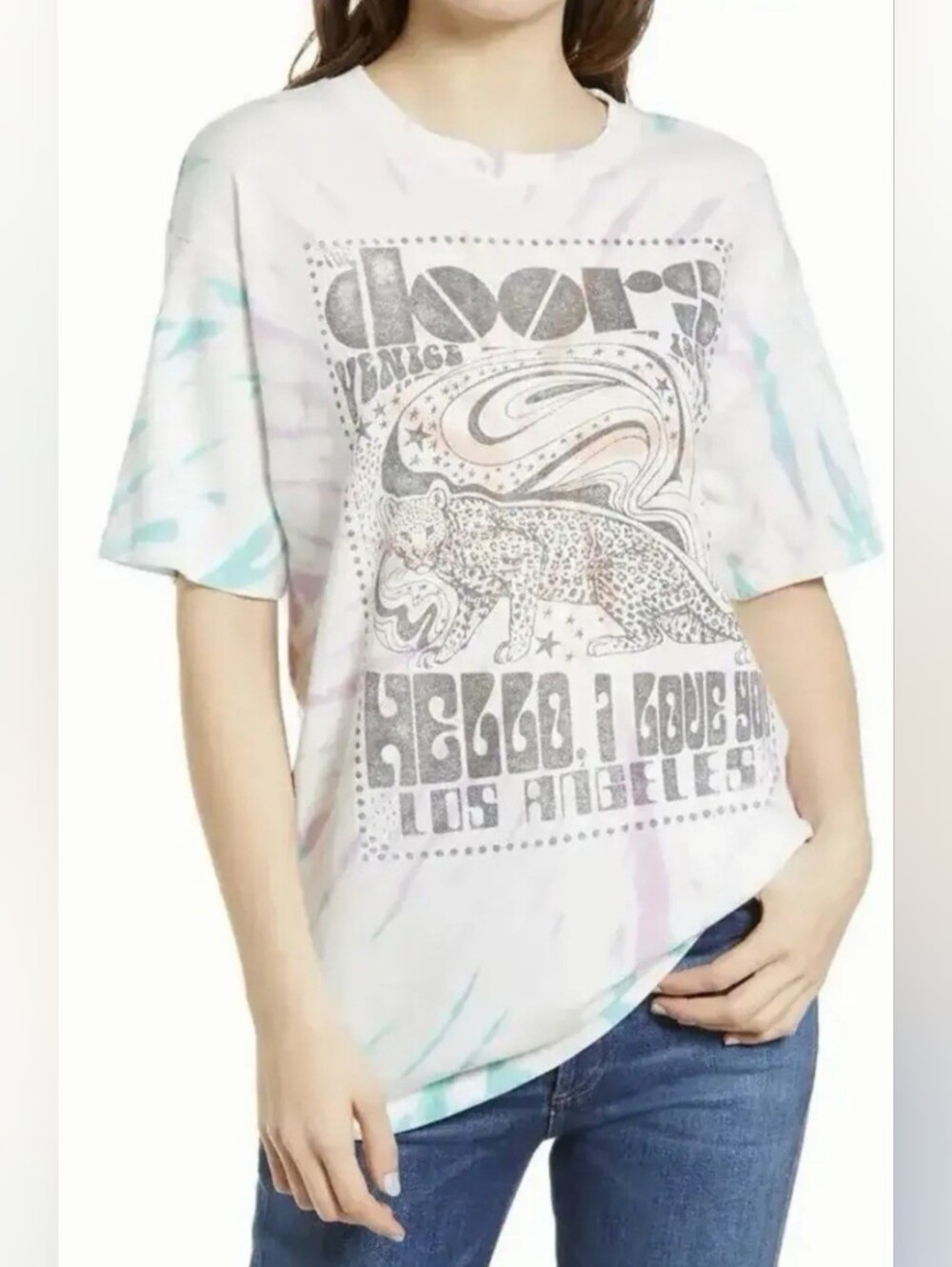 DAYDREAMER NWOT Doors Tie Dye Tee